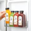 image12 Pack 12 OZ Reusable Plastic Juice Bottles with Caps Plus 12 Labels ampamp 2 Silicone Funnels  Clear Juicing Bottles for Juice Smoothies Ginger Tea Coffee  Food Grade ampamp Leakproof Travel Bottles