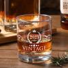 image40th Birthday Gifts for Men Whiskey Glass Set  40th Birthday Decorations Party Supplies  40 Year Anniversary Bday Gifts Ideas for Him Dad Husband Friends  Wood Box ampamp Whiskey Stones ampamp CoasterRetirement