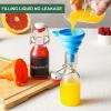 image8 Set 16 OZ Swing Top Glass Bottles  Flip Top Beer Brewing Bottles with Stopper for 2nd Fermentation Kombucha Mead Kefir Vanilla Extract Juice Tea Wine  Airtight Cap Lids Bonus 2 Pourers4OZ