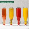 image8 Set 16 OZ Swing Top Glass Bottles  Flip Top Beer Brewing Bottles with Stopper for 2nd Fermentation Kombucha Mead Kefir Vanilla Extract Juice Tea Wine  Airtight Cap Lids Bonus 2 Pourers16OZ