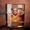 imageAOZITA 50th Birthday Gifts for Men Whiskey Glass with Delicate Package 50th Birthday Decorations for Men Party Supplies  50th Bday Gifts Ideas for Him Dad Husband Friends  11oz Whiskey Glass40th