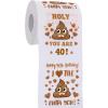 image50th Birthday Gifts for Women Men Her Him  Happy Prank Toilet Paper  50th Birthday Decorations Party Supplies Favors  50 Years Old Funny Gag Gift Ideas Novelty Bday Present for Friends Family40thBrown