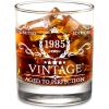 imageAOZITA 50th Birthday Gifts for Men Whiskey Glass with Delicate Package 50th Birthday Decorations for Men Party Supplies  50th Bday Gifts Ideas for Him Dad Husband Friends  11oz Whiskey Glass40th