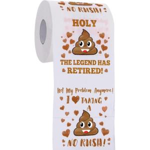 image18th Birthday Gifts for Boys or Girls  Happy Prank Toilet Paper  18th Birthday Decorations Party Supplies Favors  Novelty Bday Present for Him Her Friends  18 Years Old Funny Gag Gift for GuysRetireBrown