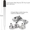 image24 Pcs 2 oz Dark Amber Dropper Bottles with 6 Small Funnels ampamp 1 Long Glass Labels  60ml Tincture Bottles w Eye Dropper for Essential Oils Perfume Hair Oil Liquids  Leak Proof Travel Bottles2 OZ