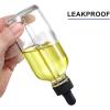 imageAOZITA 4 Pack 4 oz Dropper Bottles with 1 Funnel ampamp 4 Labels  Essential Oils Bottles for Health Personal Care ampamp Beauty  120ml Thick Clear Glass Tincture Bottles with Eye Droppers LeakproofClear