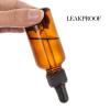 image12 Pack 2 oz Glass Dropper Bottle with 3 Stainless Steel Funnels ampamp 1 Long Eye Dropper  60ml Amber Glass Tincture Bottles for Travel Essential Oils Liquids  Leakproof2 OZ