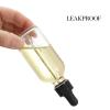 image12 Pack 2 oz Glass Eye Dropper Bottles w 3 Stainless Steel Funnels ampamp 1 Long Pipette Dropper ampamp 24 Labels  60ml Clear Tincture Bottles for Essential Oils Liquids  Leakproof Travel Essential Bottles
