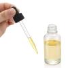 image12 Pack 2 oz Glass Eye Dropper Bottles w 3 Stainless Steel Funnels ampamp 1 Long Pipette Dropper ampamp 24 Labels  60ml Clear Tincture Bottles for Essential Oils Liquids  Leakproof Travel Essential Bottles
