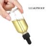 image4 Pcs 2 oz Clear Eye Dropper Bottles with 1 Stainless Steel Funnels ampamp 4 Labels  Black Caps 60ml Thick Glass Tincture Bottles  Leakproof Essential Oils Bottles for Health Personal Care ampamp Beauty