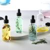 image4 Pcs 2 oz Clear Eye Dropper Bottles with 1 Stainless Steel Funnels ampamp 4 Labels  Black Caps 60ml Thick Glass Tincture Bottles  Leakproof Essential Oils Bottles for Health Personal Care ampamp Beauty