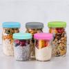 imageAOZITA  28 Pack  Plastic Mason Jar Lids Fits Ball Kerr ampamp More  14 Wide Mouth ampamp 14 Regular Mouth  Colored Storage Caps for Canning Jars Dishwasher Safe ampamp Food Grade14W  14R  1