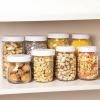 imageAOZITA 10 WIDE Mouth ampamp 10 REGULAR Mouth Mason Jar Lids  20 Pack Food Grade Plastic Mason Jar Caps for Ball Kerr and More Canning Jars  Leakproof ampamp Dishwasher Safe  White8 Wide 8 Regular