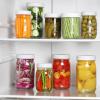 imageAOZITA 10 WIDE Mouth ampamp 10 REGULAR Mouth Mason Jar Lids  20 Pack Food Grade Plastic Mason Jar Caps for Ball Kerr and More Canning Jars  Leakproof ampamp Dishwasher Safe  White10 Wide 10 Regular
