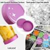 imageAOZITA 10 WIDE Mouth ampamp 10 REGULAR Mouth Mason Jar Lids  20 Pack Food Grade Plastic Mason Jar Caps for Ball Kerr and More Canning Jars  Leakproof ampamp Dishwasher Safe  Multicolor