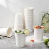 imageAOZITA 120 Pack 8 oz Paper Cups Coffee Cups White Paper HotCold Disposable Beverage Drinking Cup for Water Juice Coffee Tea