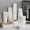 imageAOZITA 120 Pack 8 oz Paper Cups Coffee Cups White Paper HotCold Disposable Beverage Drinking Cup for Water Juice Coffee Tea