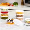 imageAOZITA 20 Sets 32 oz Plastic Deli Food Containers With Lids Airtight Food Storage Containers FreezerDishwasherMicrowave Safe Soup Containers For Takeout Meal Prep StorageASLTT8OZ36