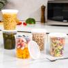 imageAOZITA 20 Sets 32 oz Plastic Deli Food Containers With Lids Airtight Food Storage Containers FreezerDishwasherMicrowave Safe Soup Containers For Takeout Meal Prep StorageASLTT32OZ20