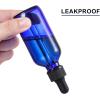 imageAOZITA 4 Pack 2 oz Dropper Bottles with 1 Funnel ampamp 4 Labels  Essential Oils Bottles for Health Personal Care ampamp Beauty  60ml Thick Dark Amber Glass Tincture Bottles with Eye Droppers LeakproofBlue