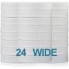 imageAOZITA 10 Pack REGULAR Mouth Mason Jar Lids for Ball Kerr and More  White Plastic Storage Caps for MasonCanning Jars  LeakProof Dishwasher Safe ampamp Food Grade24Wide Mouth