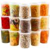 imageAOZITA 20 Sets 32 oz Plastic Deli Food Containers With Lids Airtight Food Storage Containers FreezerDishwasherMicrowave Safe Soup Containers For Takeout Meal Prep StorageASLTT32OZ20
