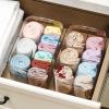 image5Compartment Clear Plastic Bin  Divided Art Supplies Cosmetic Makeup Caddy Organizer  Multiuse Storage Container for Vanity Bathroom Kitchen Office Craft Shower Cleaning Items 1 Pack