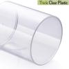 imageAOZITA 8 Pack Acrylic Qtip Holder Dispenser with Lids ampamp Labels Cotton Swab Ball Round Pads Floss Picks Storage Canister  Clear Plastic Apothecary Jar for Bathroom Vanity Makeup Organizer2 Pack