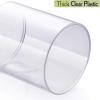 imageAOZITA 8 Pack Acrylic Qtip Holder Dispenser with Lids ampamp Labels Cotton Swab Ball Round Pads Floss Picks Storage Canister  Clear Plastic Apothecary Jar for Bathroom Vanity Makeup Organizer3 Pack