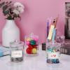 imageAOZITA 8 Pack Acrylic Qtip Holder Dispenser with Lids ampamp Labels Cotton Swab Ball Round Pads Floss Picks Storage Canister  Clear Plastic Apothecary Jar for Bathroom Vanity Makeup Organizer2 Pack