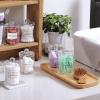 imageAOZITA 8 Pack Acrylic Qtip Holder Dispenser with Lids ampamp Labels Cotton Swab Ball Round Pads Floss Picks Storage Canister  Clear Plastic Apothecary Jar for Bathroom Vanity Makeup Organizer6 Pack