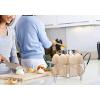 imageAozita Multipurpose Stackable Egg Steamer Rack Trivet with Heat Resistant Silicone Handles Compatible for Instant Pot Accessories 6 Qt8 Qt  18 Egg Cooking Rack for Pressure Cooker Accessories