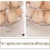 imageAozita Multipurpose Stackable Egg Steamer Rack Trivet with Heat Resistant Silicone Handles Compatible for Instant Pot Accessories 6 Qt8 Qt  18 Egg Cooking Rack for Pressure Cooker Accessories