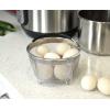 imageAozita Steamer Basket for Instant Pot Accessories 3 Qt Only Stainless Steel Steam Insert with Premium Handle for 3 Quart Pressure Cookers  Vegetables Eggs Meats etc