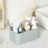 imageMultiuse Caddy Organizer w Handle  Stackable Plastic Tote Bin  Art Craft Supplies Office Desk Stationery Pen Holder Kitchen Utensil Makeup Bathroom Shower Cleaning Dorm Organizer  YellowGrey