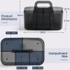 imageMultiuse Caddy Organizer w Handle  Stackable Plastic Tote Bin  Art Craft Supplies Office Desk Stationery Pen Holder Kitchen Utensil Makeup Bathroom Shower Cleaning Dorm Organizer  YellowClear Black