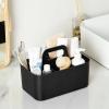 imageMultiuse Caddy Organizer w Handle  Stackable Plastic Tote Bin  Art Craft Supplies Office Desk Stationery Pen Holder Kitchen Utensil Makeup Bathroom Shower Cleaning Dorm Organizer  YellowBlack