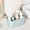 imageMultiuse Caddy Organizer w Handle  Stackable Plastic Tote Bin  Art Craft Supplies Office Desk Stationery Pen Holder Kitchen Utensil Makeup Bathroom Shower Cleaning Dorm Organizer  YellowMint