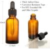 image24 Pcs 2 oz Dark Amber Dropper Bottles with 6 Small Funnels ampamp 1 Long Glass Labels  60ml Tincture Bottles w Eye Dropper for Essential Oils Perfume Hair Oil Liquids  Leak Proof Travel Bottles1 OZ